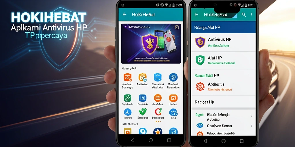 Antarmuka HOKIHEBAT yang intuitif dan mudah digunakan untuk proteksi maksimal.