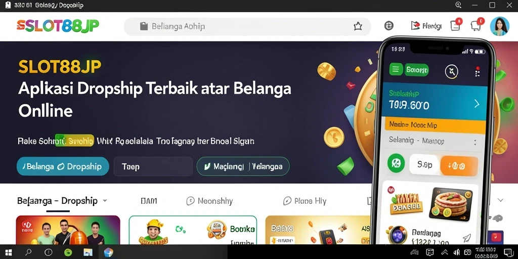 Tampilan antarmuka SLOT88JP yang sederhana dan fungsional.
